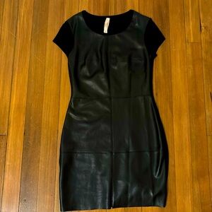 Bailey 44 Leather Dress in size small